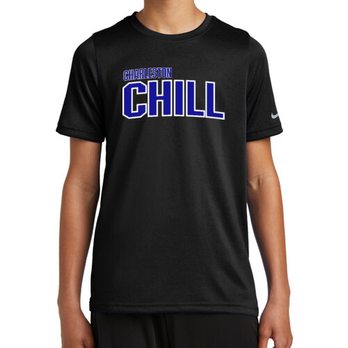 Charleston Chill Digital Print Design CC1 on a Nike.® - Youth Swoosh Sleeve rLegend Tee Thumbnail