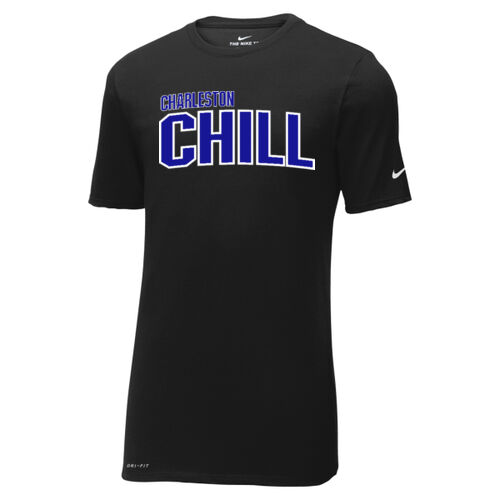 Charleston Chill Digital Print Design CC1 on a Nike® - Dri FIT Cotton/Poly Tee Thumbnail